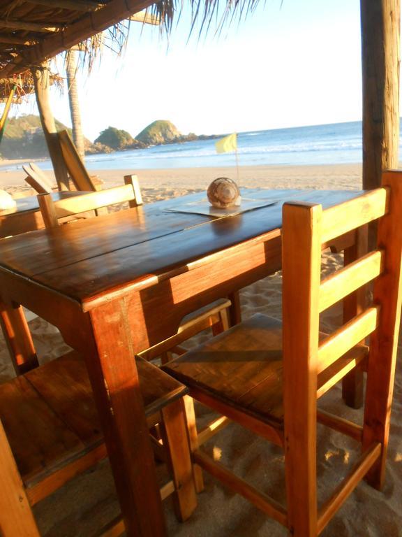 Cafe Maya - Casa Acalli Zipolite Kültér fotó